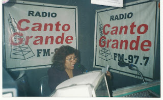 Betty Ramos en Radio Canto Grande