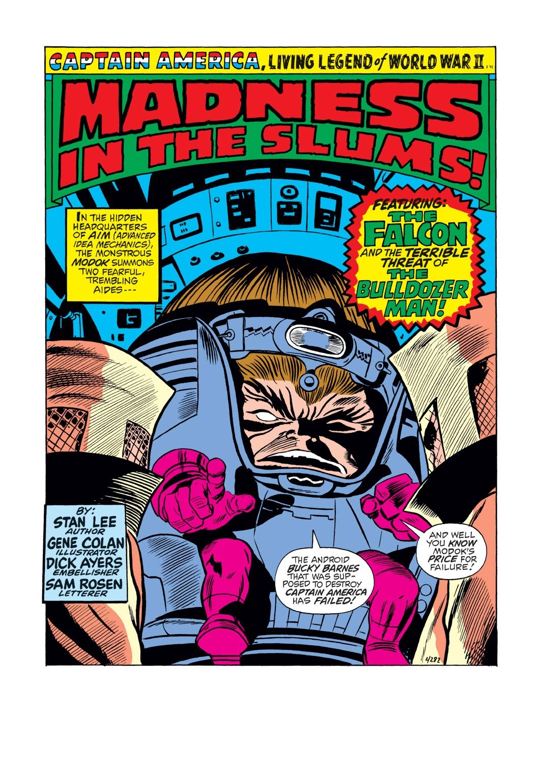 Read online Captain America (1968) comic -  Issue #133 - 2