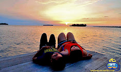 sunset dan sunrise yang tidak terpisahkan dari wisata bahari pulau harapan pesona senja di pulau harapan