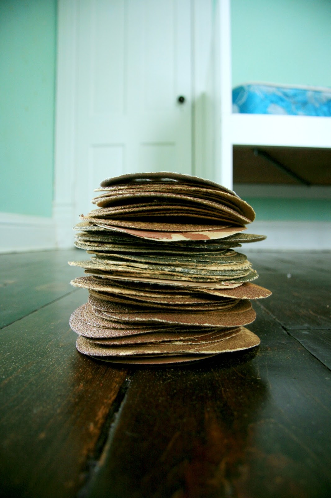 Stuff and Nonsense Used Sandpaper Art