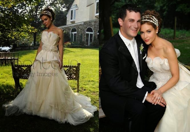 Alyssa milano wedding dress Clearance