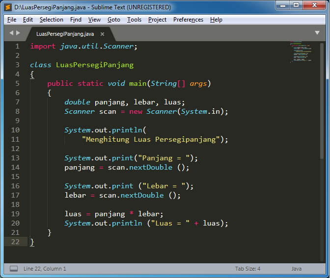 Sublime java. Как запустить программу в Sublime text. Как выглядит начало программы. Column java