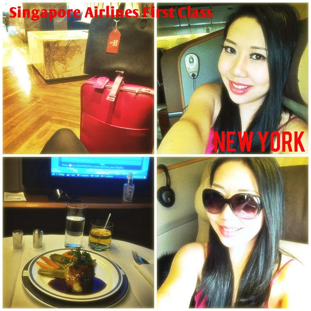 Singapore Airlines First Class Travel to New York City