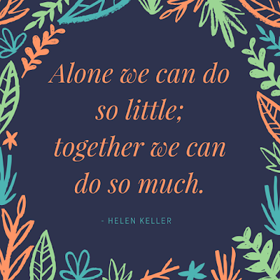 helen keller quote volunteer appreciation