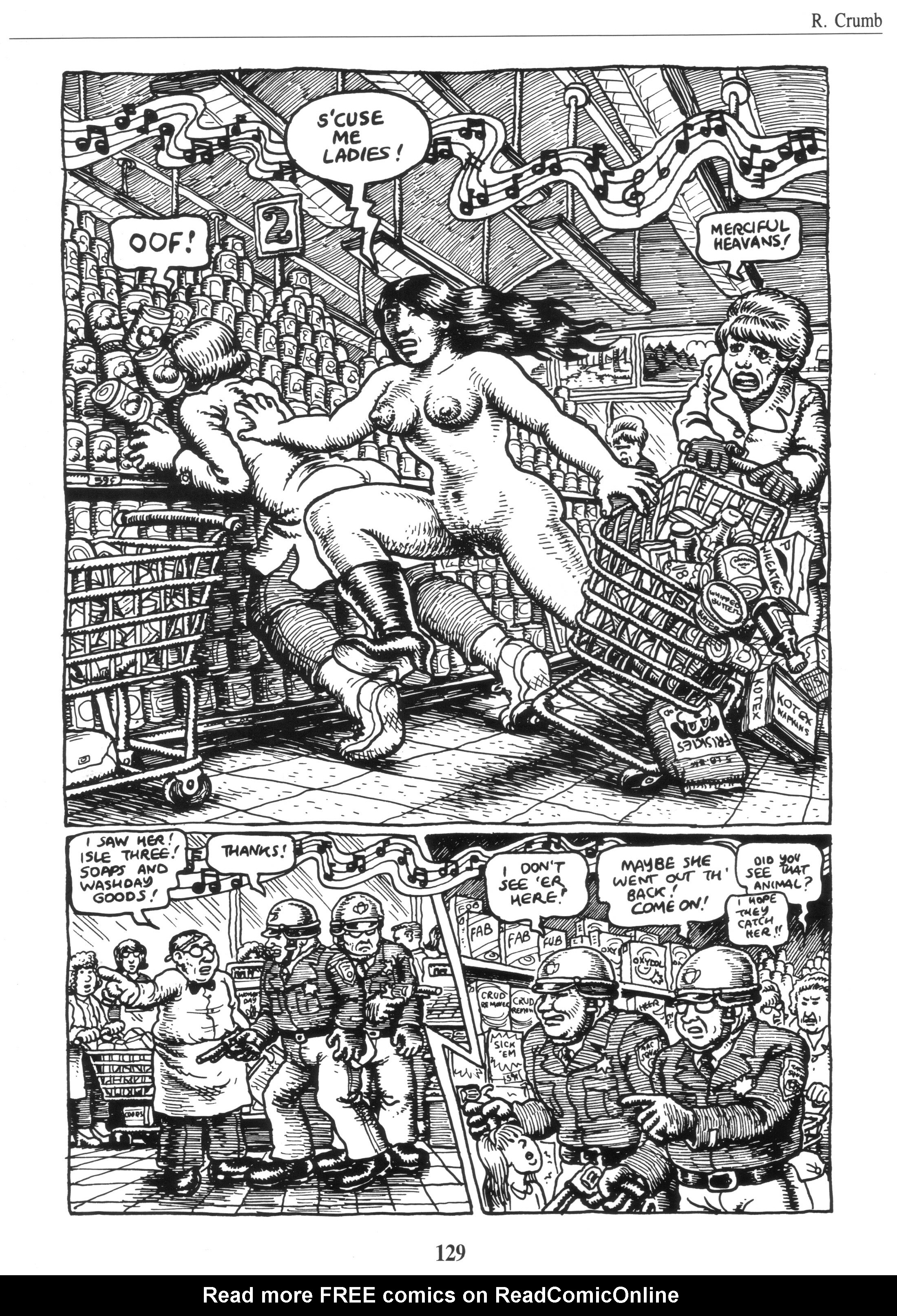 Read online The Complete Crumb Comics comic -  Issue # TPB 6 - 139