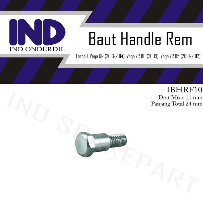 Baut-Baud Handle-Handel Rem Force 1-One/Vega Rr/Vega Zr 110-115 Kualitas Baik