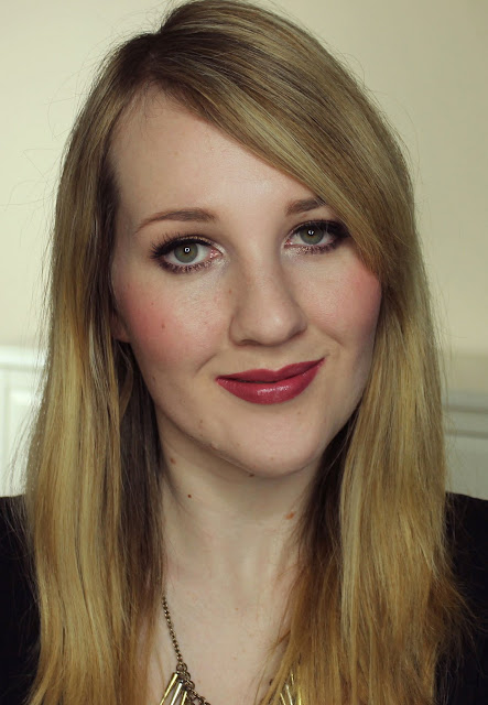 Jordana Grape lipstick swatches & review