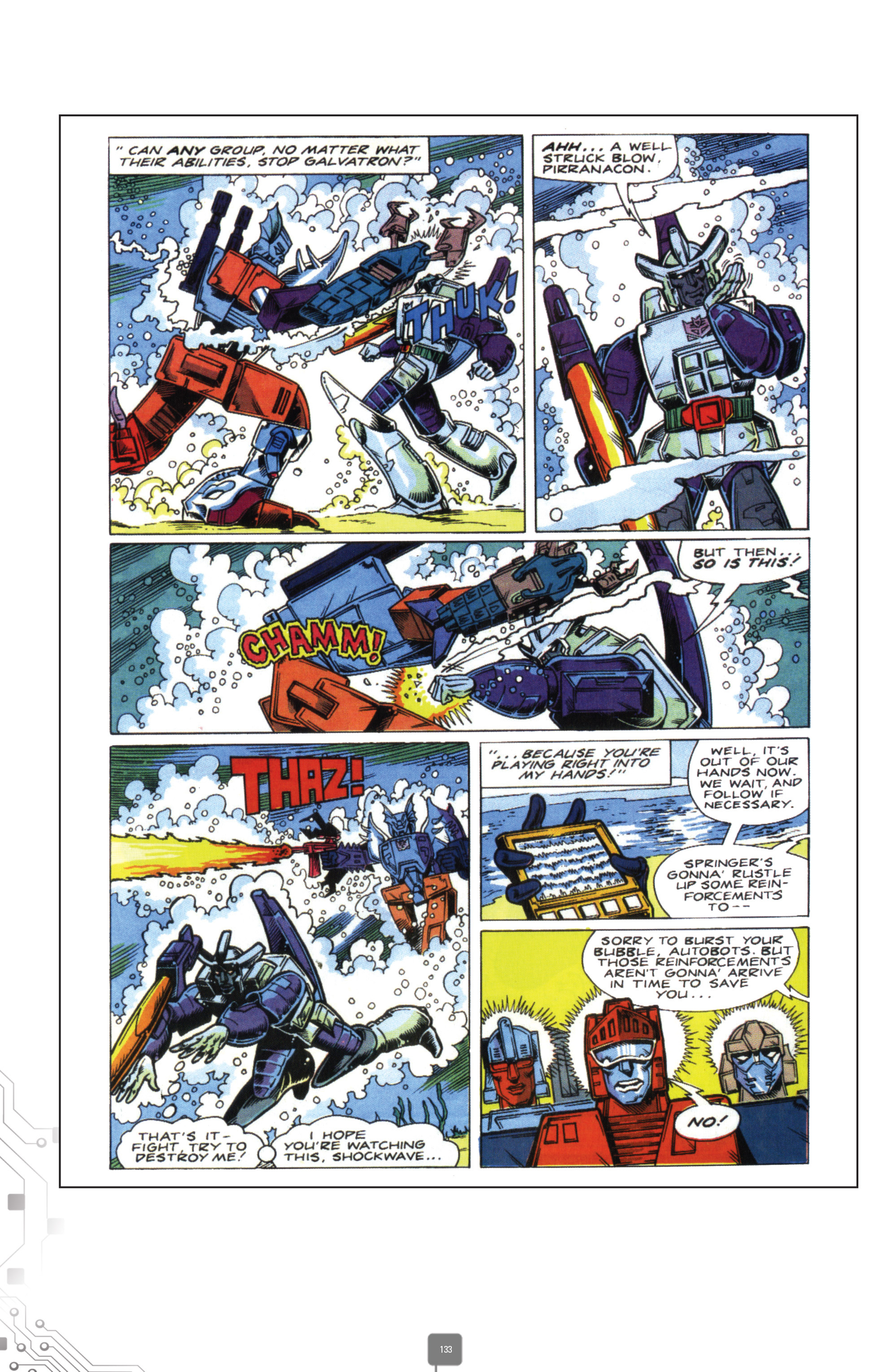Read online The Transformers Classics UK comic -  Issue # TPB 5 - 133