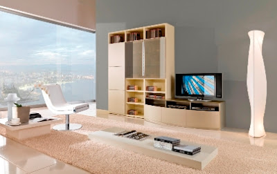Decoración de Salas Modernas en Beige y Crema | Ideas para decorar
