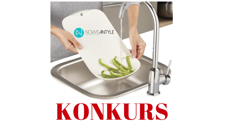 Do wygrania deska Chop&Drain marki Joseph Joseph z cedzakiem Konkurs
