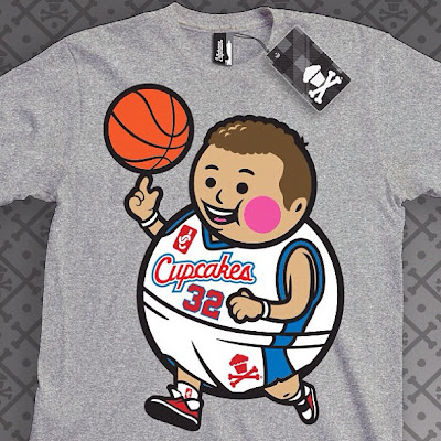 Johnny Cupcakes x NBA 2013 Big Kid T-Shirts - Big Kid as Los Angeles Clippers Blake Griffin