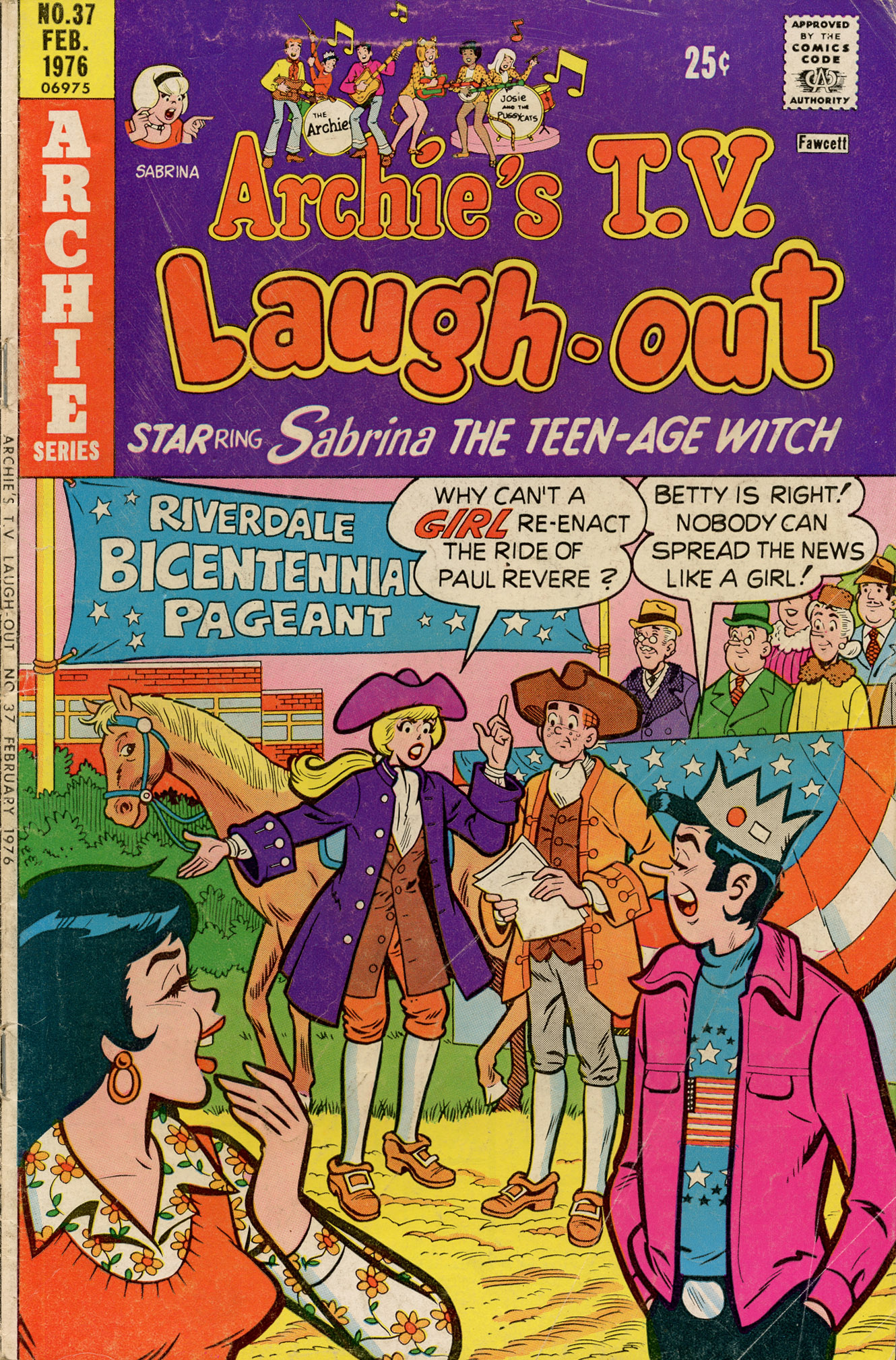 Read online Archie's TV Laugh-Out comic -  Issue #37 - 1