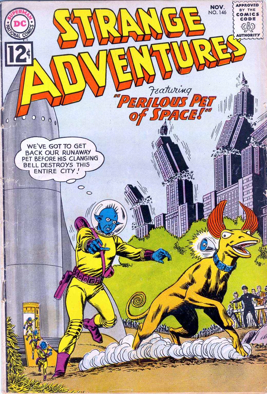 Read online Strange Adventures (1950) comic -  Issue #146 - 1