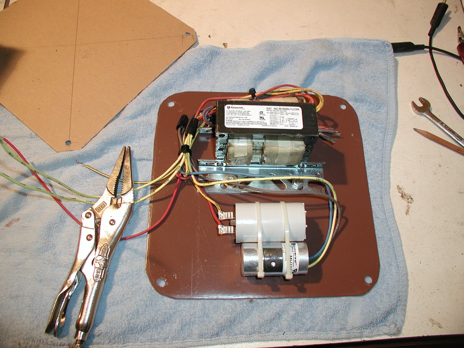 Wally&Sue Metal Halide floor lamp conversion