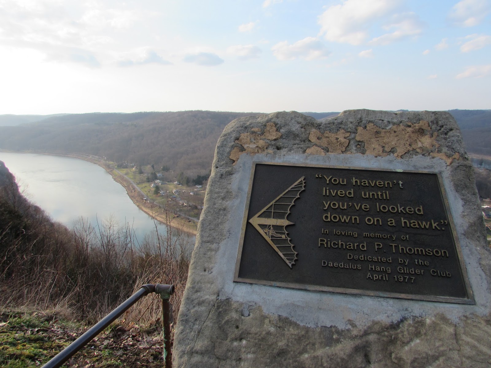 Brady's Bend Terrific Overlook of the Allegheny River in Clarion