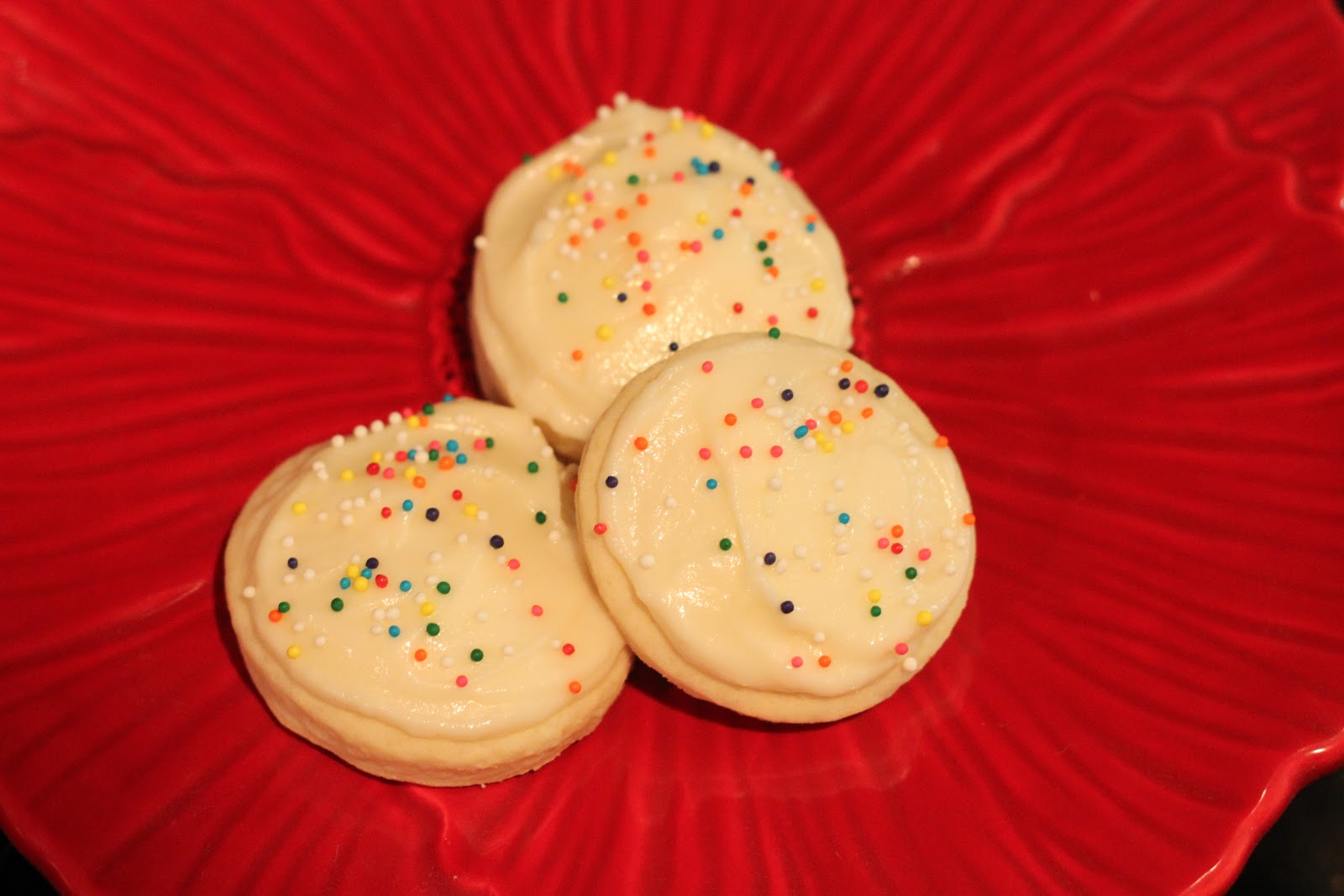 Good Clean Fun Sour Cream Cookies with Cream Cheese Icing
