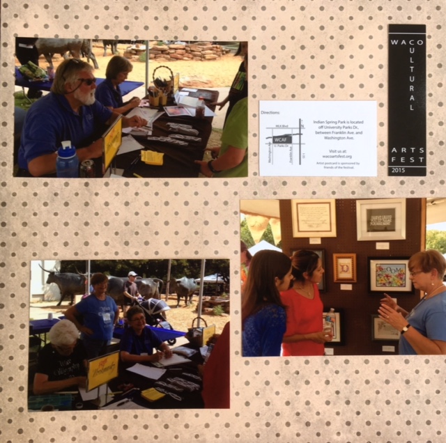 Waco Calligraphy Guild 2015 Scrapbook