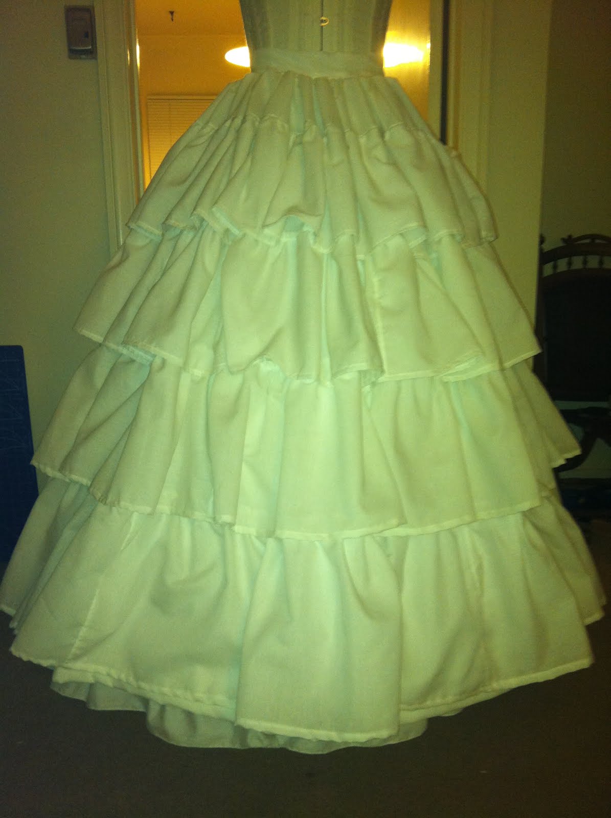 Curse Words and Crinolines Ruffled Petticoat