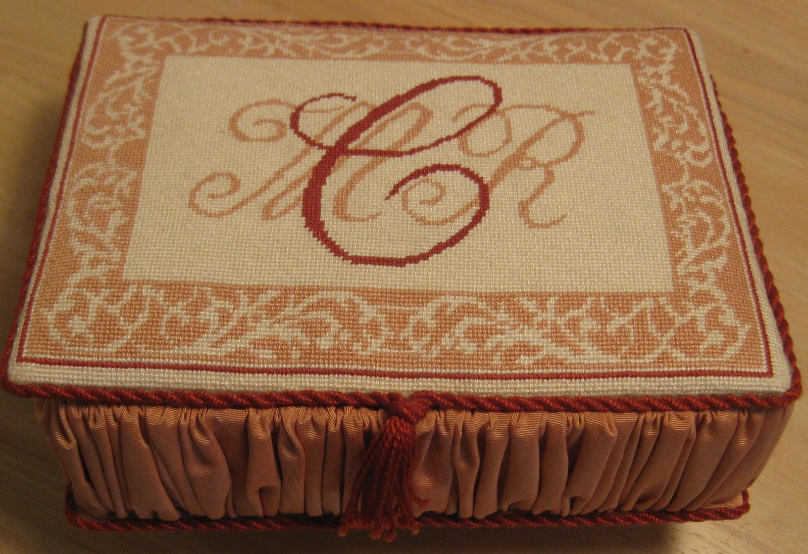 Needle Nicely A needlepoint box