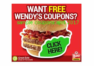 free Wendys coupons april 2017