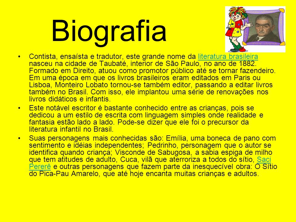 Biografia exemplo fonte Biografia exemplo fonte