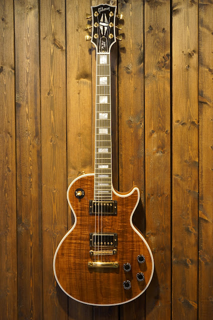 Gibson Les Paul Custom Koa Top Natural