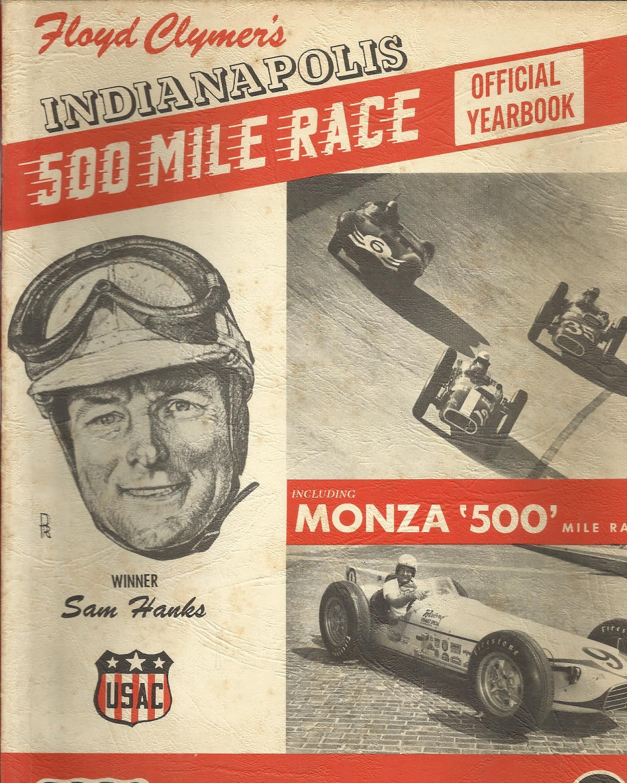 321 Indycar 1957 Indianapolis 500 Program