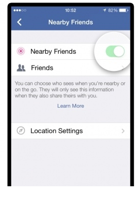 شرح خدمة جديدة بإسم" Nearby Friends" الاصدقاء القريبين لك جغرافيا فيس بوك 