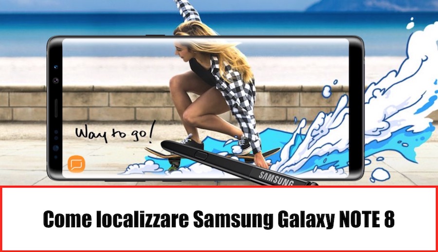 Spiare samsung galaxy note 8