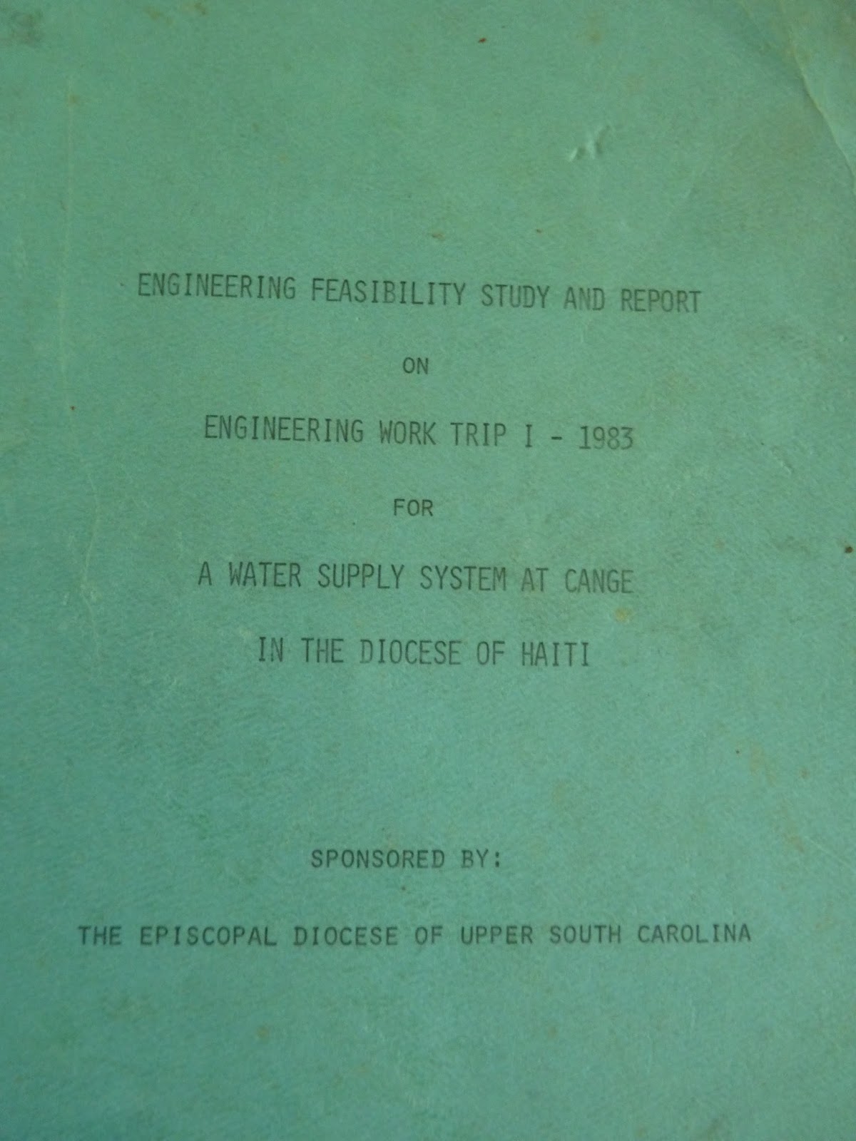 Many Parts, One Body Cange Circa 1983