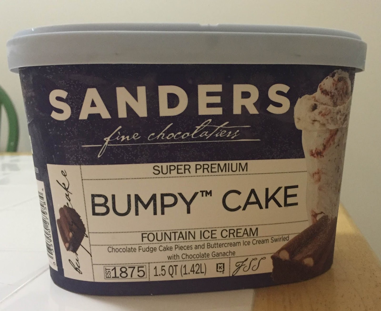 Sanders Fine Chocolatiers Bumpy Cake