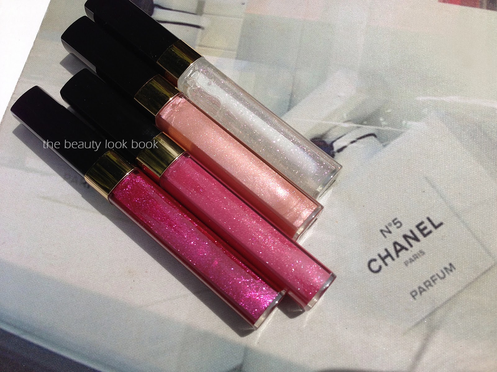 Chanel Ocean Shimmer, Seashell, Rose Sauvage and Daydream