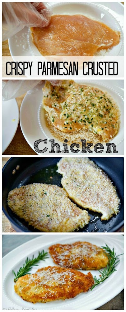 How To Crispy Parmesan Crusted Chicken