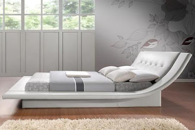 Bedroom Interior Design Ideas, Using Curved Bases and Headboard , http://homeinteriordesignideas1.blogspot.com/