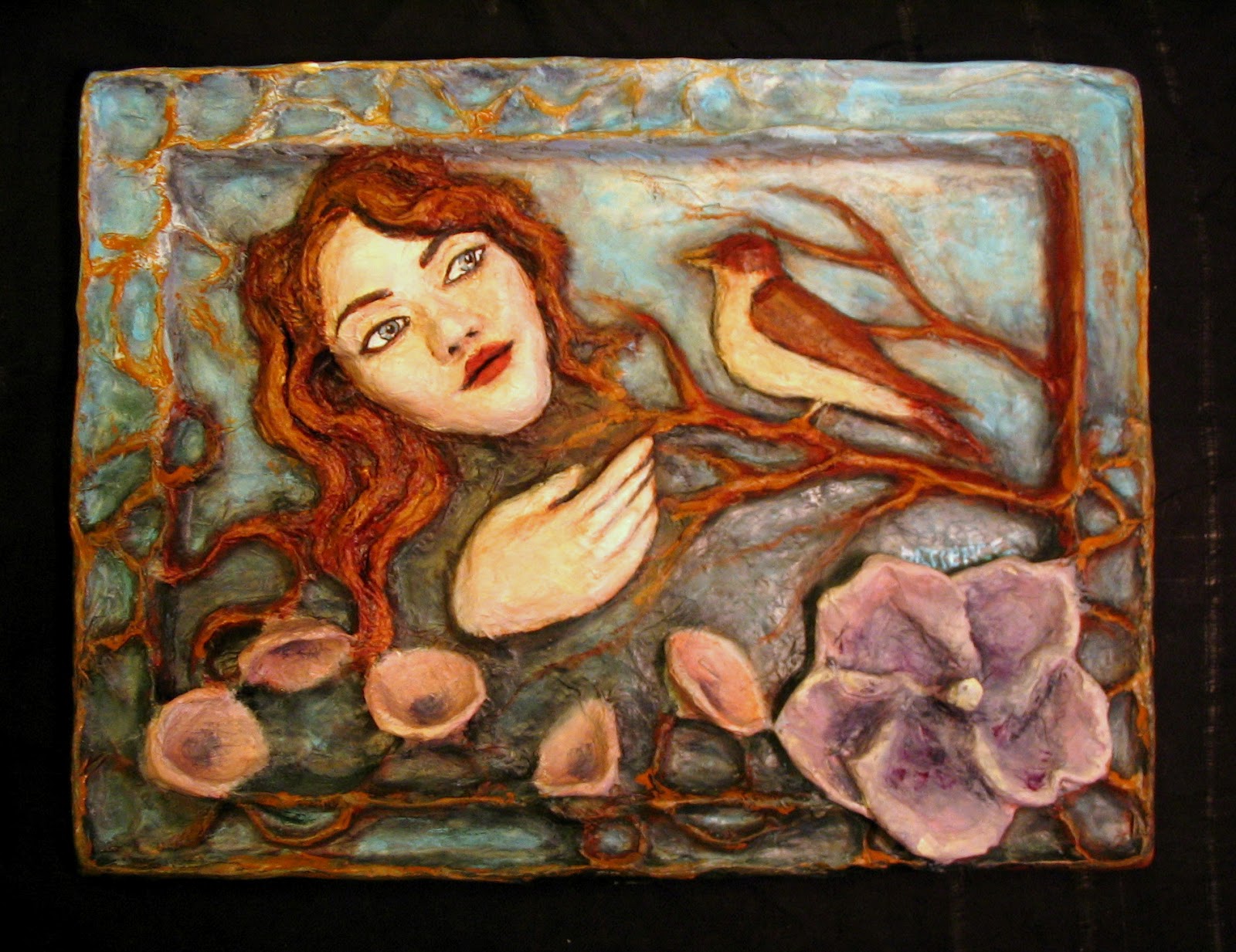 Art of 'Patience' Day 21 of the '29 Faces' Challenge 'A Bird in the