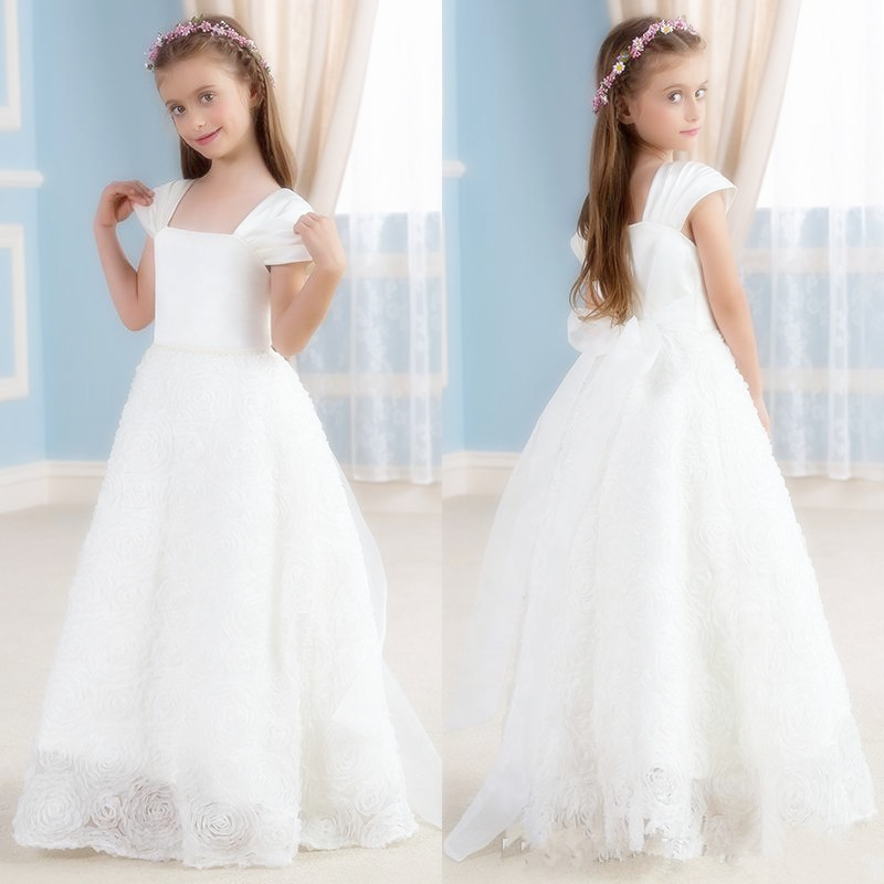 Pinterest Fashion Show Unique Ivory Flower Girl Dresses Cheap Good
