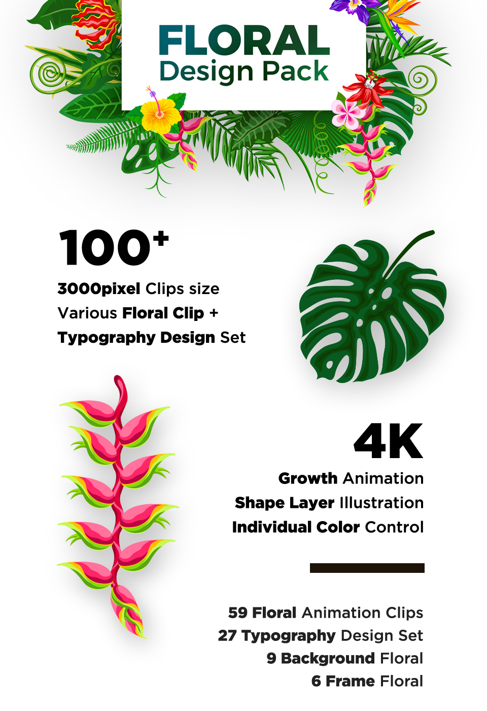 Floral Design Pack - 1