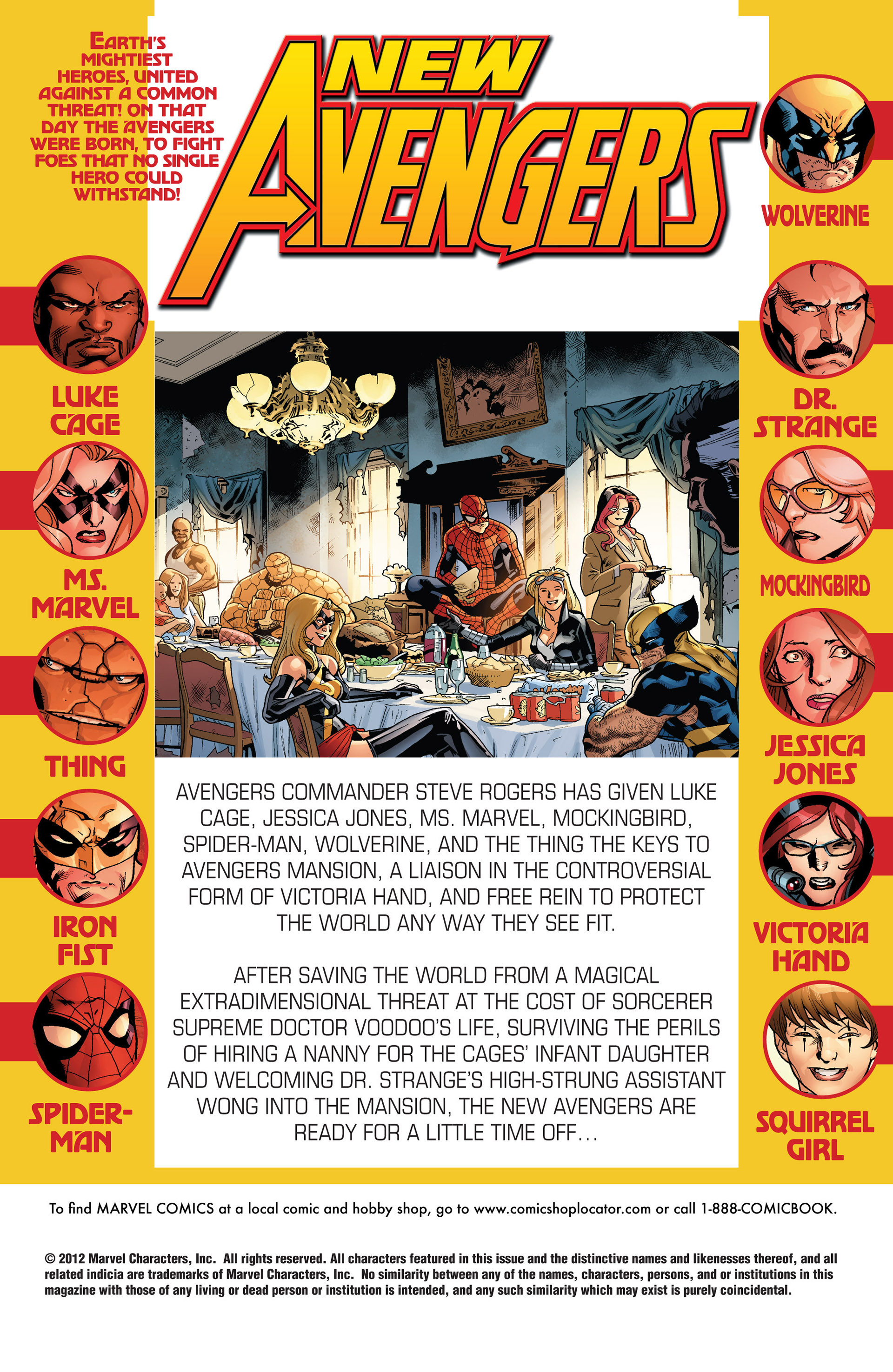 Read online New Avengers (2010) comic -  Issue #8 - 2