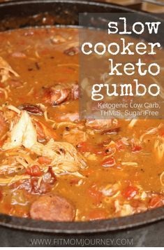 Keto Gumbo (Slow Cooker, Thm:S, Low Carb, Paleo, Ketogenic, Whole30)