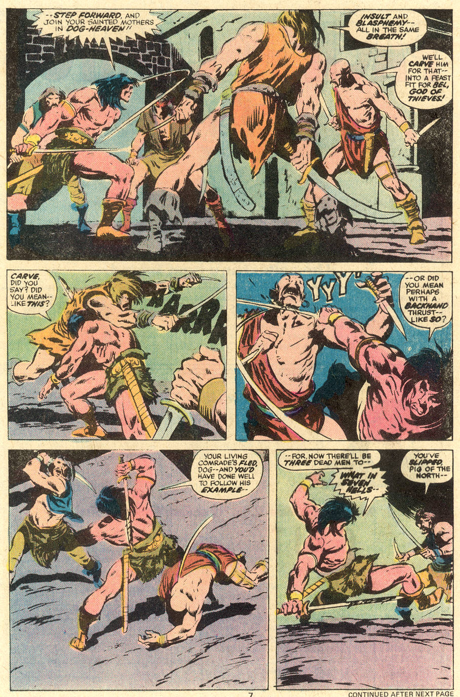 Read online Conan the Barbarian (1970) comic -  Issue #78 - 6