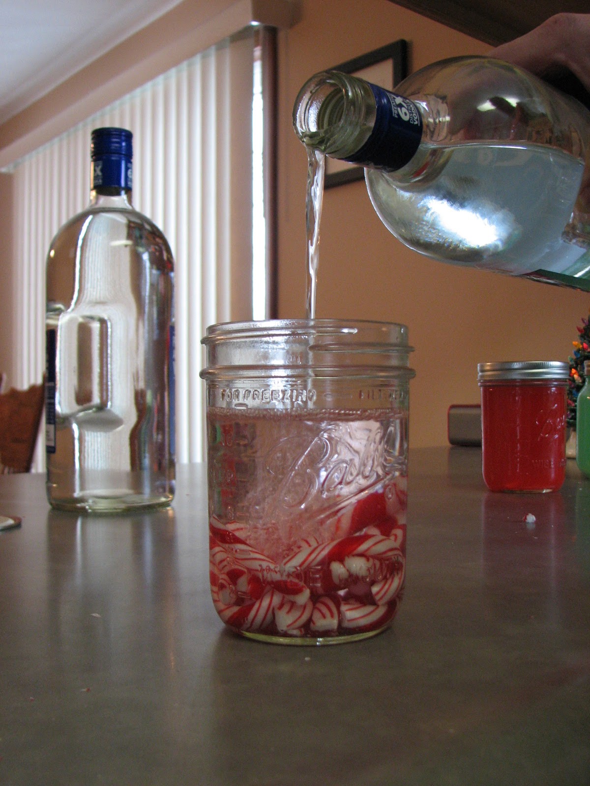 Sweet Home Indiana Candy Cane Vodka!