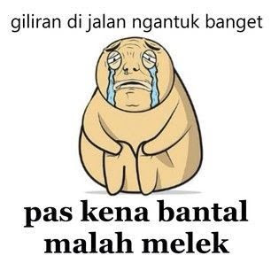 15 Meme Lucu Ngantuk Ini Bikin Mata Sepet Jadi Seger Kembali