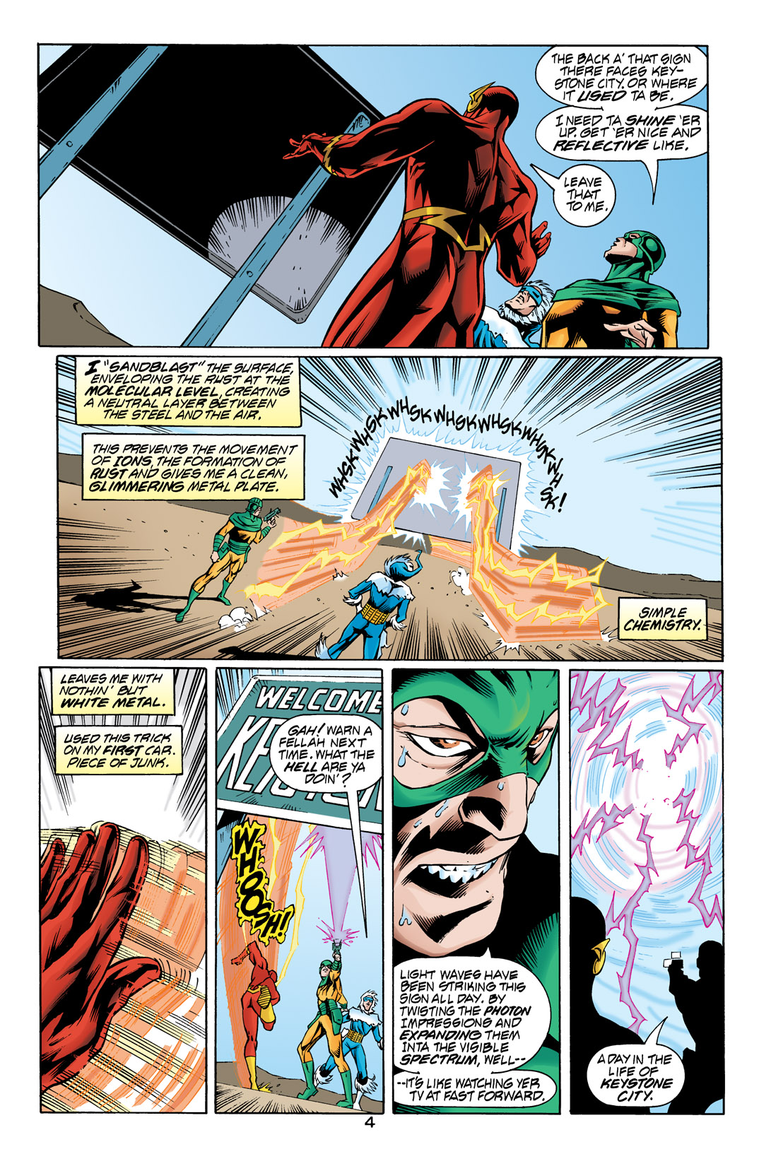 The Flash (1987) issue 168 - Page 4