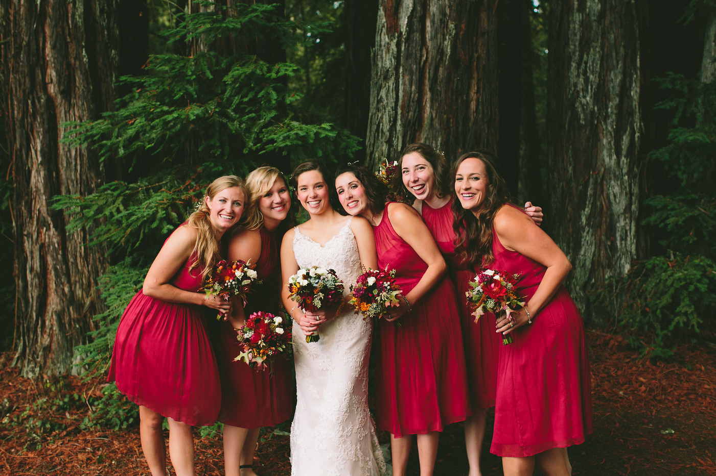 California Red Wood Wedding
