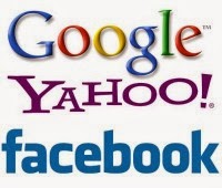 Facebook or Google accounts, Yahoo ID, Yahoo cut the cord, internet, connect to yahoo using google or facebook, 