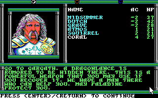 The CRPG Champions Krynn: No Time for Losers