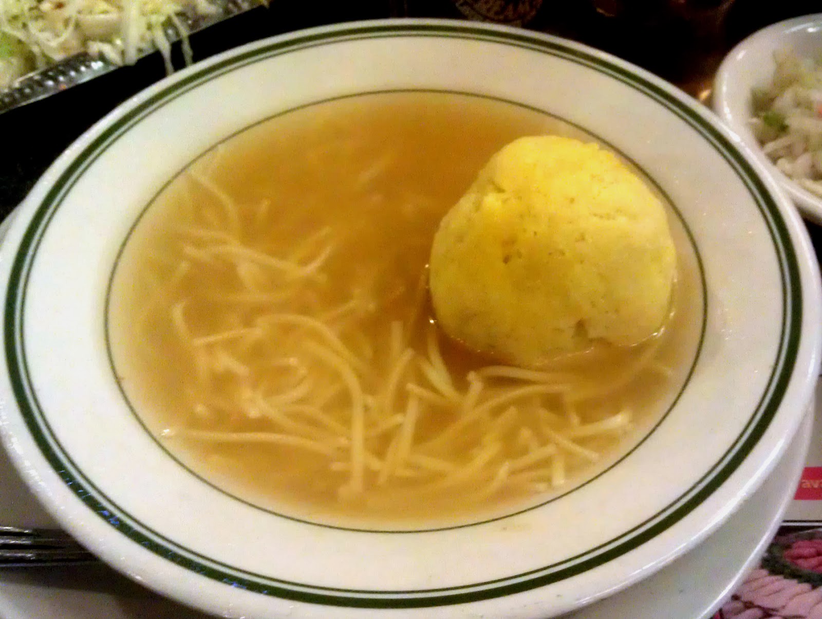 A Taste: Matzoh Ball Soup at Ben&amp;#39;s Deli - New York Food Journal