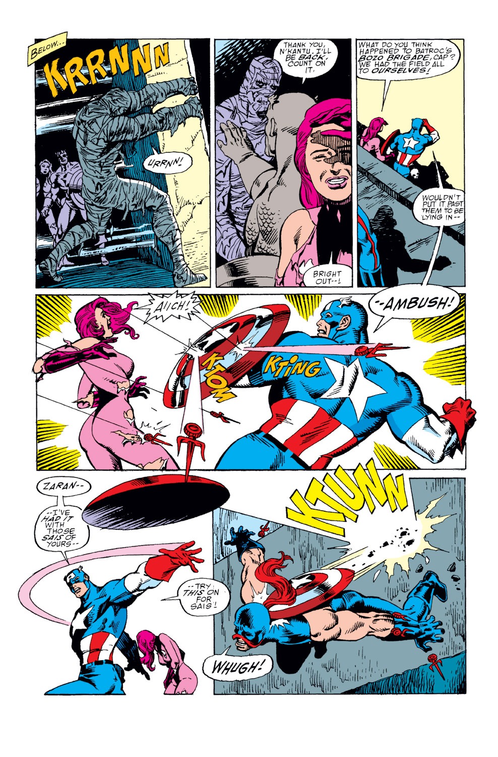 Read online Captain America (1968) comic -  Issue #361 - 17