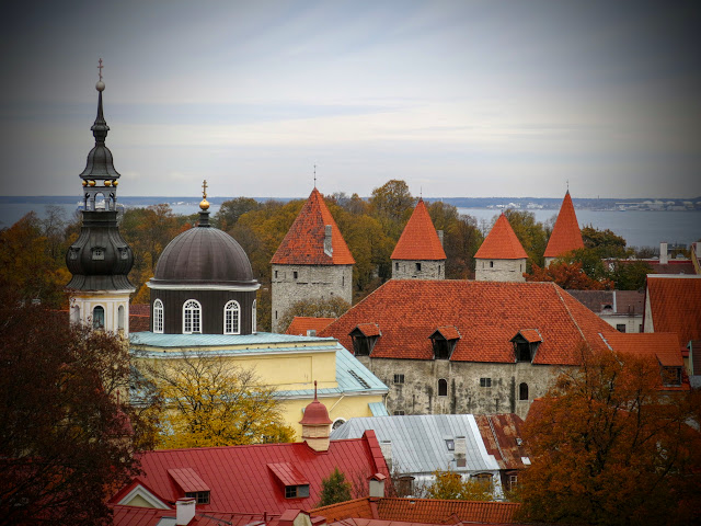 Tallinn, Estland, en hanseatisk UNESCO-stad