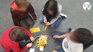 Looking for a free STEM activity for the elementary classroom?  Teachers are loving STEM because it's fun, hands-on, and engaging. The challenges are great for team building.  This challenge is free and easy to implement.  Great for 1st, 2nd, 3rd, and 4th graders.  I usually use this challenge for back to school stem, but it can be done at any time.  Students will have a great time working together to discuss, design, build, and reflect. #elementaryisland #elementarystemactivities #freestem
